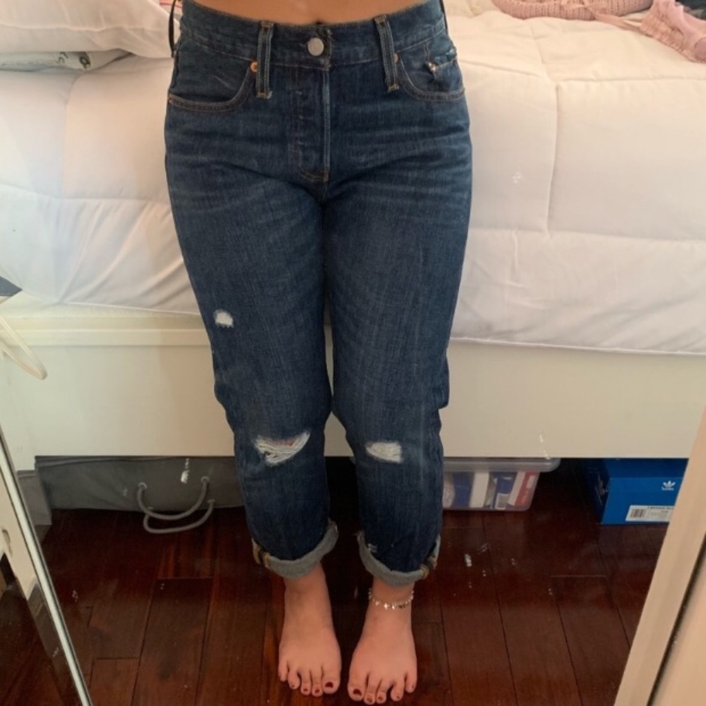Levi’s 501 blue jeans